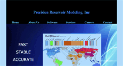 Desktop Screenshot of precision-modeling.com
